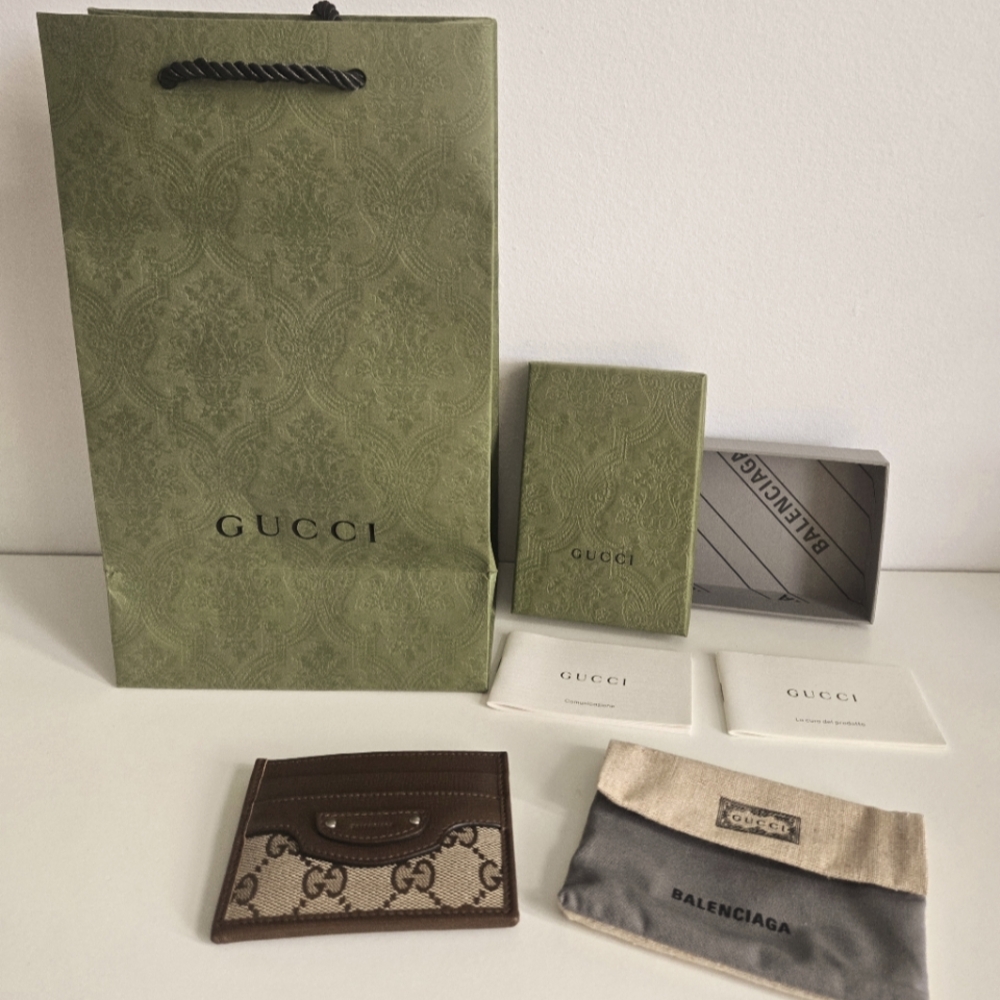 GUCCI x BALENCIAGA- NWT 2021 Hacker Card Holder